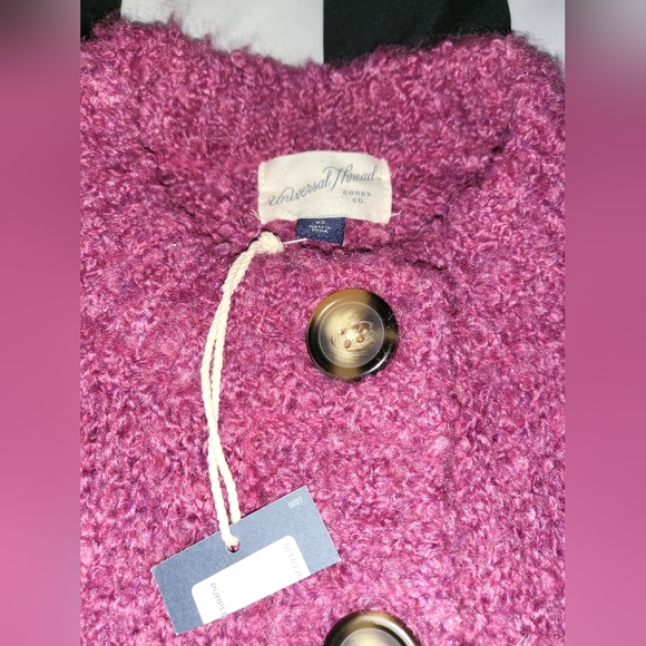 Universal Thread Maroon Cardigan (XS)(NWT) - Picture 2 of 5